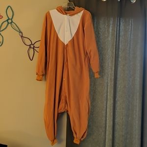 Rudolph reindeer onesie